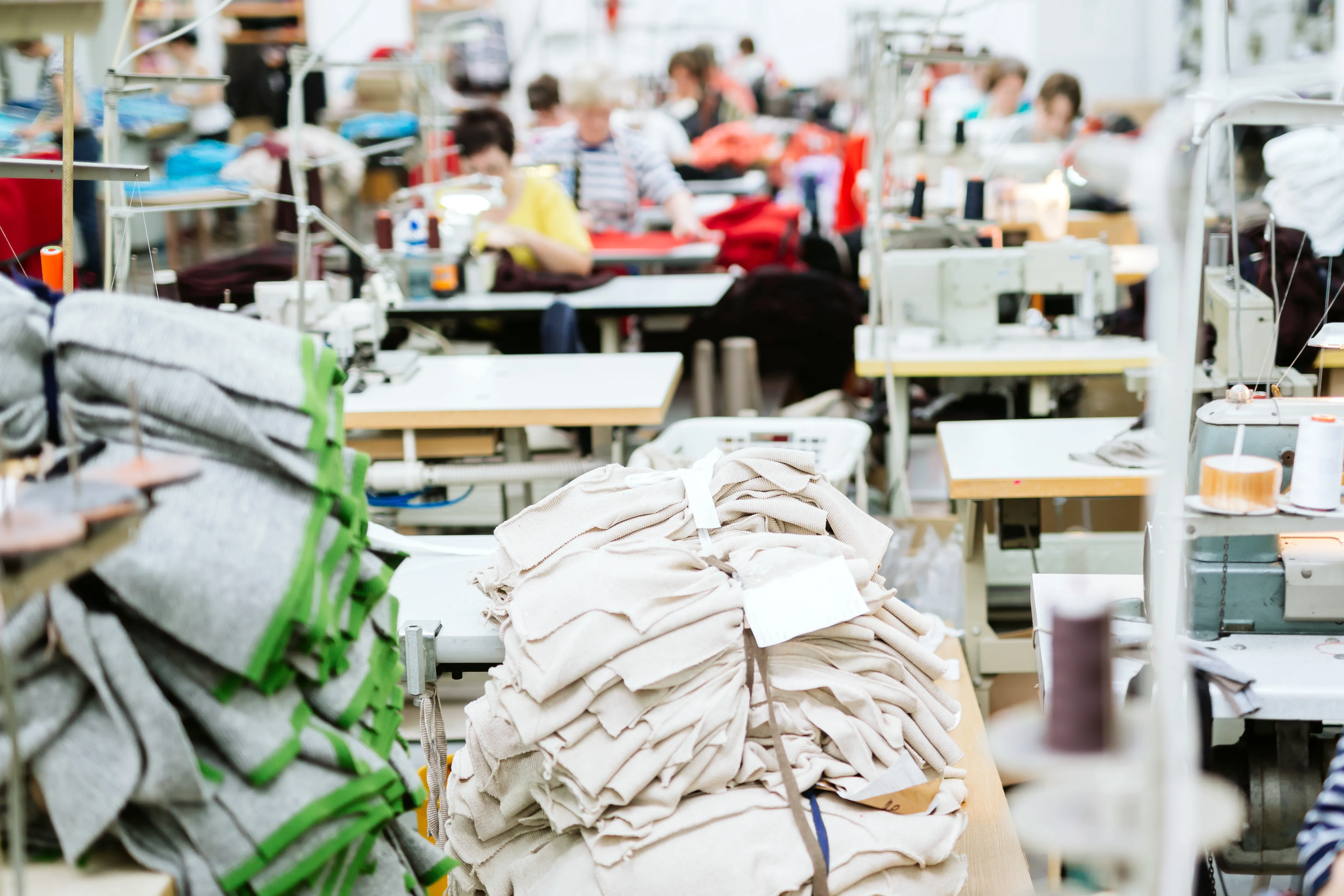 A leading garment manufacturing company is facing  problem in supply chain visibility